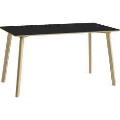 HAY Matbord Och Barbord-CPH Deux 210 2.0 Bord 75x140 cm, Stone Grey / Vattenbaserad Lackad Ek