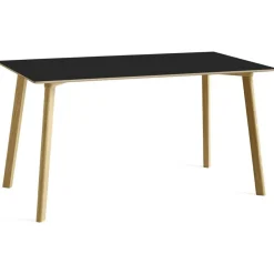 HAY Matbord Och Barbord-CPH Deux 210 2.0 Bord 75x140 cm, Stone Grey / Vattenbaserad Lackad Ek