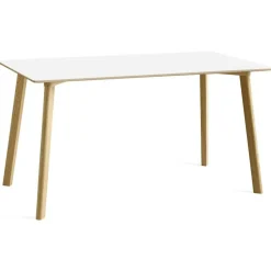 HAY Matbord Och Barbord-CPH Deux 210 2.0 Bord 75x140 cm, Stone Grey / Vattenbaserad Lackad Ek