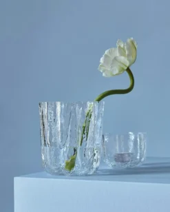 Kosta Boda Ljuslyktor-Crackle Ljuslykta Circular 58 mm