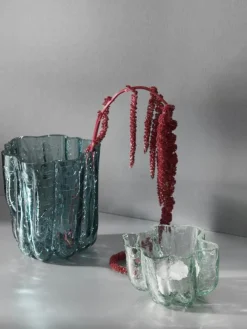 Kosta Boda Ljuslyktor-Crackle Ljuslykta Circular 58 mm