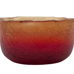 Crackle Värmeljuslykta, Grön