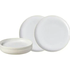 Villeroy & Boch Serviser & Startset-Crafted Cotton Servis, 4 Delar