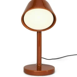 Flos Skrivbordslampor|Bordslampor-Céramique Down Bordslampa, Rust Red