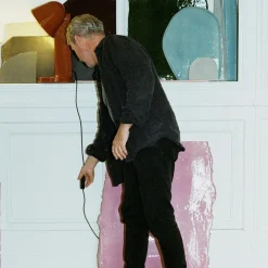 Flos Skrivbordslampor|Bordslampor-Céramique Down Bordslampa, Rust Red