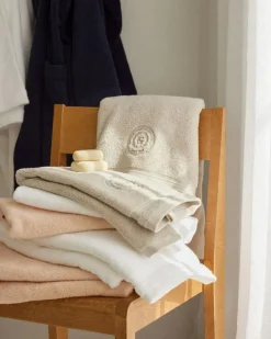 Crest Gästhandduk 30x50 cm, Light Apricot