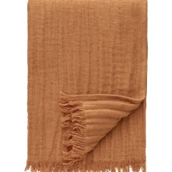 Decotique Plädar & Filtar-Crinkle Filt 130x170 cm, Ljusbrun