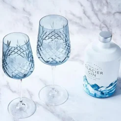 Crispy Madame Vitvinsglas 35 cl 2-pack, Sapphire