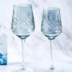 Crispy Madame Vitvinsglas 35 cl 2-pack, Sapphire