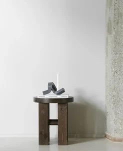 Normann Copenhagen Ljusstakar-Crooked One Ljusstake, Brons