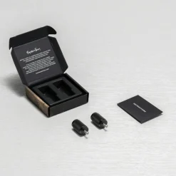 Buster + Punch Knoppar & Dörrhandtag-Cross Knopp 2-pack, Stål