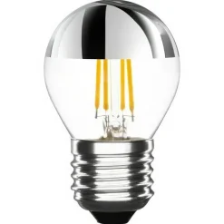 Crown Ljuskälla E27 4.5W 290lm 2700K Silver