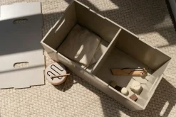 Barn Nofred Leksaksförvaring-Cube Long Förvaring 36x72 cm, Björk