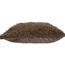 Ceannis Prydnadskuddar & Fodral-Curly Lamb Fake Fur Kuddfodral 50x50 cm,