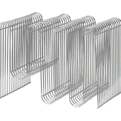 Curva Tidningsställ, Silver