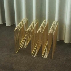 Curva Tidningsställ, Silver