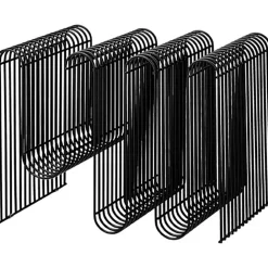 Curva Tidningsställ, Silver