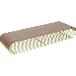 AYTM Vägghyllor|Brickor-Curva Toppskiva Till Hylla 81 cm, Valnöt