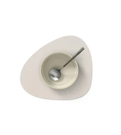 Curve Bordstablett Nupo 24x28 cm, Ljusgrå