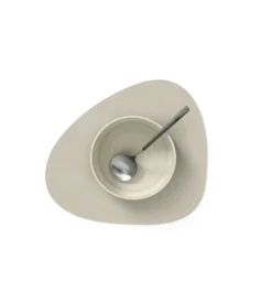 Curve Bordstablett Nupo 24x28 cm, Ljusgrå