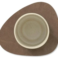 LIND DNA Bordstabletter & Glasunderlägg-Curve Double Glasunderlägg 11x13 cm Ljusblå/Ljusgrå