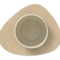 LIND DNA Bordstabletter & Glasunderlägg-Curve Double Glasunderlägg 11x13 cm Ljusblå/Ljusgrå