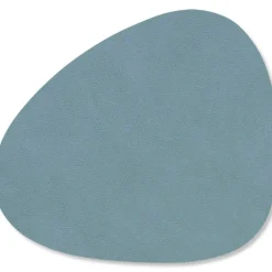 LIND DNA Bordstabletter & Glasunderlägg-Curve Double Glasunderlägg 11x13 cm Ljusblå/Ljusgrå