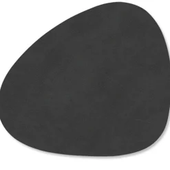 LIND DNA Bordstabletter & Glasunderlägg-Curve Glasunderlägg Nupo 11x13 cm, Svart