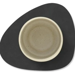 LIND DNA Bordstabletter & Glasunderlägg-Curve Glasunderlägg Nupo 11x13 cm, Svart