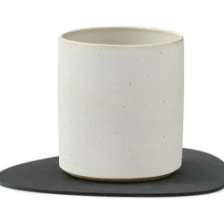 LIND DNA Bordstabletter & Glasunderlägg-Curve Glasunderlägg Nupo 11x13 cm, Svart