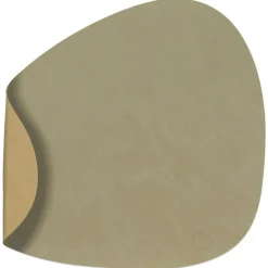 Curve L Vändbar Bordstablett 37x44 cm, Flint Grey/Linen