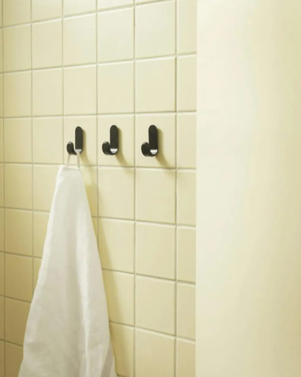 Curve Mini Krokar 2-pack, Mattsvart