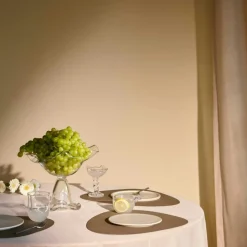 LIND DNA Bordstabletter & Glasunderlägg-Curve S Bordstablett Nupo 24x28 cm, Lemon Sorbet