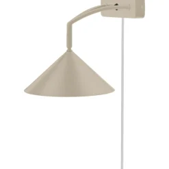 Curve Vägglampa, Beige