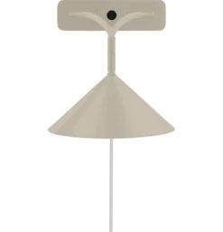 Curve Vägglampa, Beige