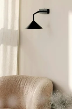 Curve Vägglampa, Beige