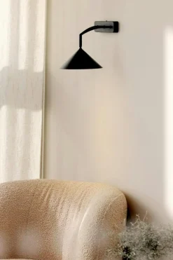 Curve Vägglampa, Beige