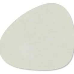 Curve Vändbart Glasunderlägg 11x13 cm, Linen/Flint Grey