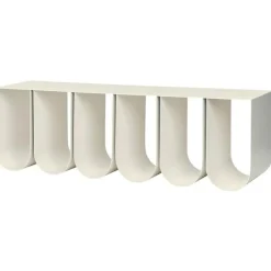 Kristina Dam Studio Vägghyllor-Curved Vägghylla, Svart