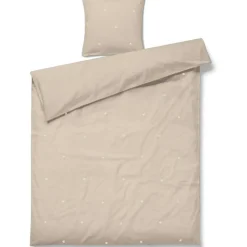 Juna Bäddset-Daisy Bäddset 140x220 + 60x63 cm, Vit / Ljusblå