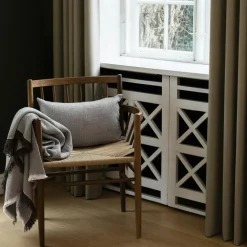 Daisy Pläd 130x180 cm, Brun