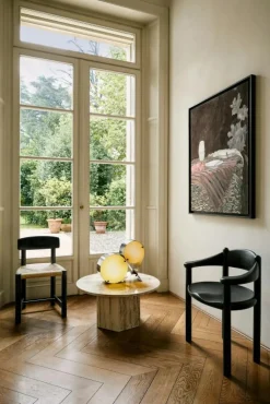 GUBI Stolar-Daumiller Side Stol, Golden Pine