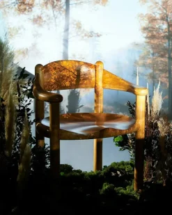 Daumiller Stol, Brun / Svart