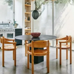 Daumiller Stol, Brun / Svart