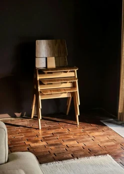 Daystak RD1 Stol, Valnöt / Bok