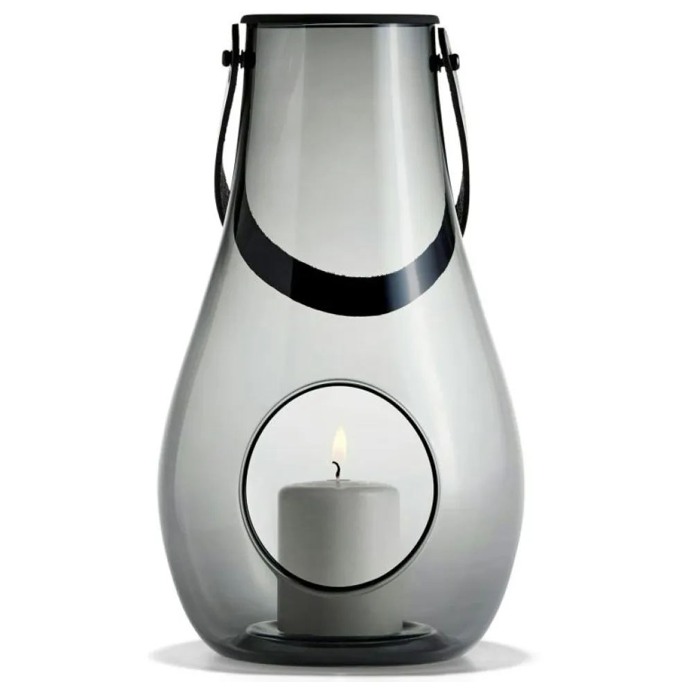 Design With Light Lykta 25 cm, Smoke