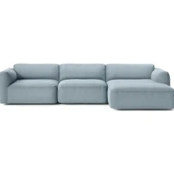 &Tradition Modulsoffor|Hörnsoffor & Divansoffor-Develius Mellow 3-Sitssoffa, Konfiguration F, Karakorum 003