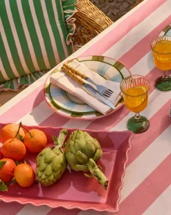 Pick a Poppy Prydnadskuddar & Fodral-Devon Kuddfodral 40x40 cm, Grön