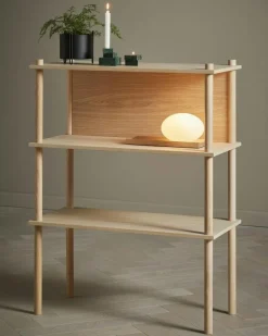 Dew Bordslampa / Vägglampa, Svartmålad Ask