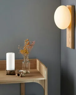 Dew Bordslampa / Vägglampa, Svartmålad Ask